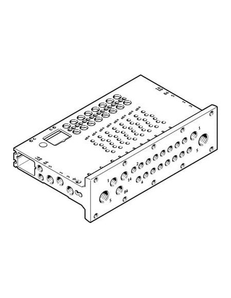 VABM-L1-10HWS2-G18-16-GR Listwa przyłączeniowa | Pneumatyka | Eshop Dopak | Wszystko dla Przemysłu