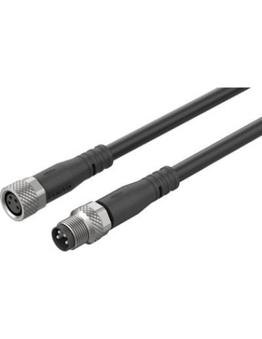 NEBL-M8G4-E-5-N-M8G4 Kabel łączący | Przewody i Złącza | Eshop Dopak | Wszystko dla Przemysłu
