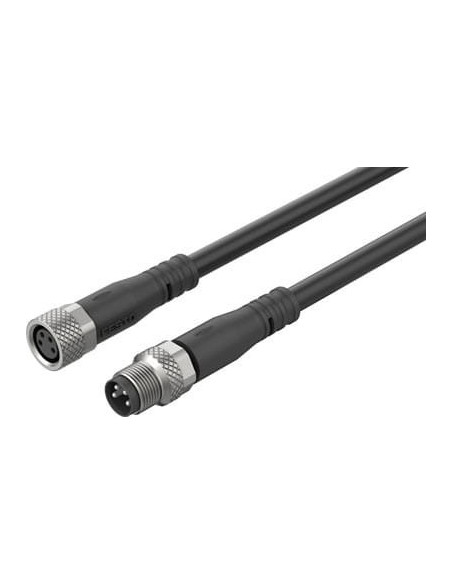 NEBL-M8G4-E-5-N-M8G4 Kabel łączący | Przewody i Złącza | Eshop Dopak | Wszystko dla Przemysłu