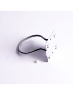 Zawieszka oczkowa / uchwyt fi 60mm do scianek perforowanych | Mechanika Przemysłowa | Sklep Eshop Dopak