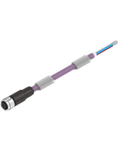 NEBC-M12G5-ES-5-LE5-CO Kabel łączący | Przewody i Złącza | Eshop Dopak | Wszystko dla Przemysłu