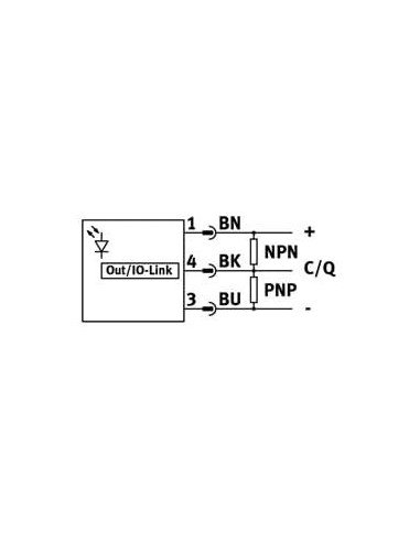 SOOE-BS-L-PNLK-T Czujnik optyczny odbiciowy | Automatyka | Eshop Dopak | Wszystko dla Przemysłu