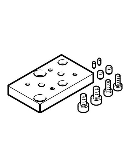 EHAM-E20-40-E19-25 Zespół adaptera | Mechanika Przemysłowa | Sklep Eshop Dopak