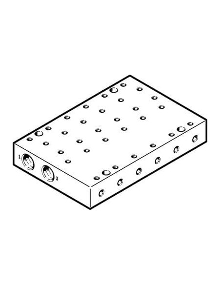 VABM-P6-15MB-G18-M5-6 Listwa przyłączeniowa | Pneumatyka | Eshop Dopak | Wszystko dla Przemysłu