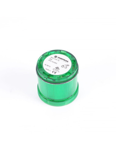 Element migający LED zielony, 644 210 75, WERMA | Automatyka | Eshop Dopak | Wszystko dla Przemysłu