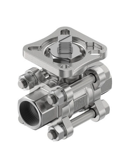VZBE-3/8-WA-63-T-2-F0304-V15V15 Zawór kulowy | Pneumatyka | Eshop Dopak | Wszystko dla Przemysłu