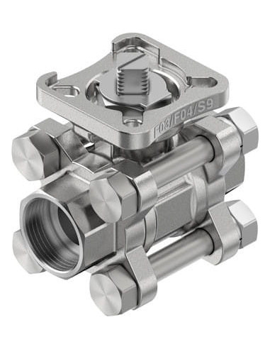 VZBE-1/2-WA-63-T-2-F0304-V15V15 Zawór kulowy | Pneumatyka | Eshop Dopak | Wszystko dla Przemysłu