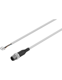 NEBS-L1G4-K-1-N-M12G4 Kabel łączący | Przewody i Złącza | Eshop Dopak | Wszystko dla Przemysłu