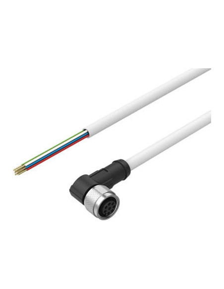 NEBC-M12W8-E-2-N-B-LE8 Kabel łączący | Przewody i Złącza | Eshop Dopak | Wszystko dla Przemysłu