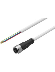 NEBC-M12G8-E-5-N-B-LE8 Kabel łączący | Przewody i Złącza | Eshop Dopak | Wszystko dla Przemysłu
