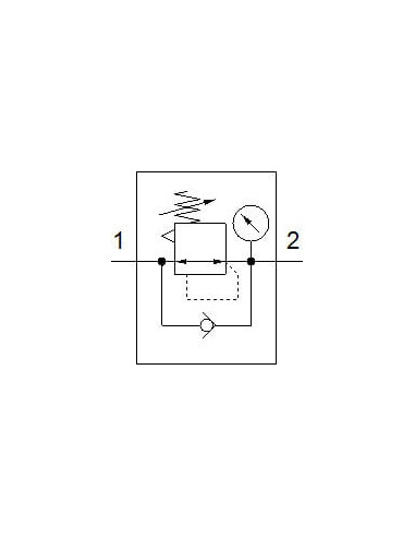 MS6-LR-1/2-D6-AG-BAR-B Regulator ciśnienia | Pneumatyka | Eshop Dopak | Wszystko dla Przemysłu