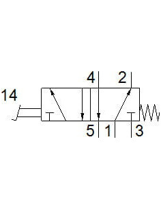 F-5-1/4-B Zawór nożny | Pneumatyka | Eshop Dopak | Wszystko dla Przemysłu 2