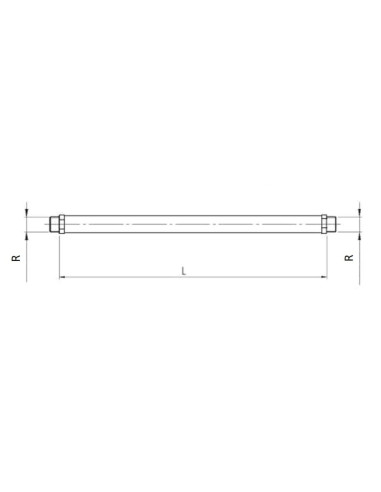 Plastyczny wąż umożliwiające formowanie G 1/8, 100 mm, zewnętrzny/zewnętrzny, PU | Pneumatyka | Eshop Dopak | Wszystko dla Przem