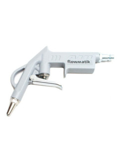 Pistolet do przedmuchu Flowmatik z krótką dyszą max 12 bar (6 bar - 200 l/min), aluminium | Pneumatyka | Eshop Dopak | Wszystko 
