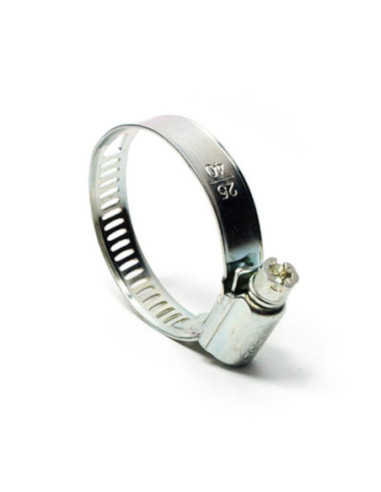 Opaska zaciskowa ślimakowa skręcana Flowmatik 44-64 mm, szerokość 10 mm, stal W1 | Pneumatyka | Eshop Dopak | Wszystko dla Przem