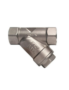 Filtr siatkowy skośny gwintowany Flowmatik G 1 1/2 GW PN16, stal nierdzewna 316 | Hydraulika | Eshop Dopak | Wszystko dla Przemy