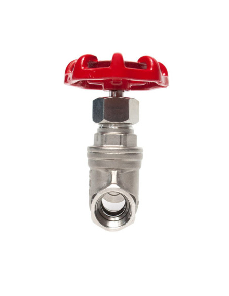 Zawór zasuwowy gwintowany Flowmatik G 3/4 GW PN16, nierdzewny 316, PTFE | Hydraulika | Eshop Dopak | Wszystko dla Przemysłu