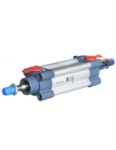 Siłownik pneumatyczny ISO15552/6431 D63x400  dwustronne tłoczysko, amortyzacja pneumatyczna | Pneumatyka | Eshop Dopak | Wszystk
