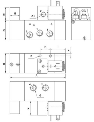 Zawór oscylacyjny G1/4 sterowany elektrycznie | Pneumatyka | Eshop Dopak | Wszystko dla Przemysłu