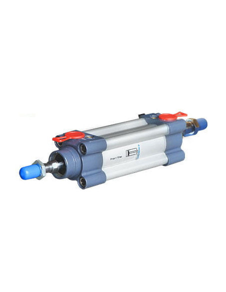 Siłownik pneumatyczny ISO15552/6431 D125x160  dwustronne tłoczysko, amortyzacja pneumatyczna | Pneumatyka | Eshop Dopak | Wszyst