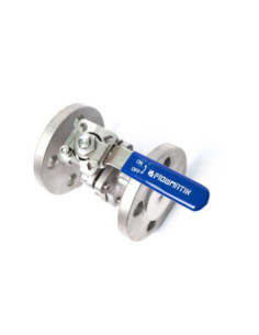 Zawór kulowy kołnierzowy Flowmatik DN100 PN16, nierdzewny 316, PTFE, z płytą ISO5211, z blokadą | Hydraulika | Eshop Dopak | Wsz 2