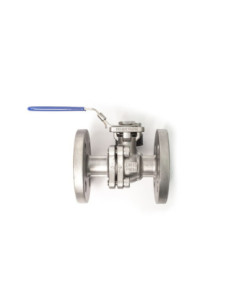 Zawór kulowy kołnierzowy Flowmatik DN40 PN16, nierdzewny 316, PTFE, z płytą ISO5211, z blokadą | Hydraulika | Eshop Dopak | Wszy
