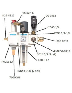 Zawór odcinający ręczny 3/2 G 1/2 GW do 10 bar do FMB 12, FMFR 12, FMR 12, FMF 12 | Hydraulika | Eshop Dopak | Wszystko dla Prze 2