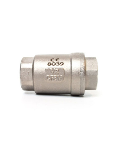 Zawór zwrotny gwintowany prosty Flowmatik R 2 GW PN16, nierdzewny 316 | Hydraulika | Eshop Dopak | Wszystko dla Przemysłu