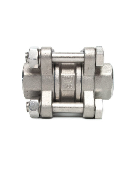Zawór zwrotny gwintowany prosty Flowmatik R 1 GW PN16, 3-elementowy nierdzewny 316, PTFE | Hydraulika | Eshop Dopak | Wszystko d