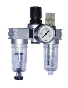 Blok przygotowania powietrza G 1/8 GW, do 12 bar regulacja 0,5-10 bar, 5 mikronów, multifix-mini | Pneumatyka | Eshop Dopak | Ws