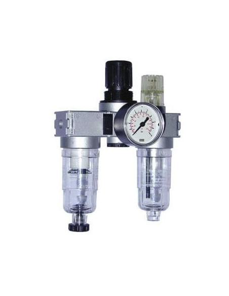 Blok przygotowania powietrza G 1/4 GW, do 12 bar regulacja 0,5-10 bar, 5 mikronów, multifix-mini | Pneumatyka | Eshop Dopak | Ws