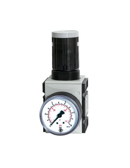 Reduktor ciśnienia do montażu szeregowego G 1/4 GW, do 16 bar, regulacja 0,5-10 bar, Futura | Pneumatyka | Eshop Dopak | Wszystk