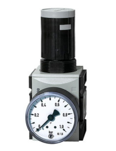Reduktor ciśnienia powietrza precyzyjny G 1/2 GW do 16 bar, regulacja 0,1-2 bar, Futura | Pneumatyka | Eshop Dopak | Wszystko dl