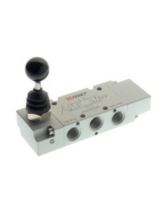 Zawór z dźwignią 5/3, G1/4, CO centrowany sprężyną, EX | Pneumatyka | Eshop Dopak | Wszystko dla Przemysłu