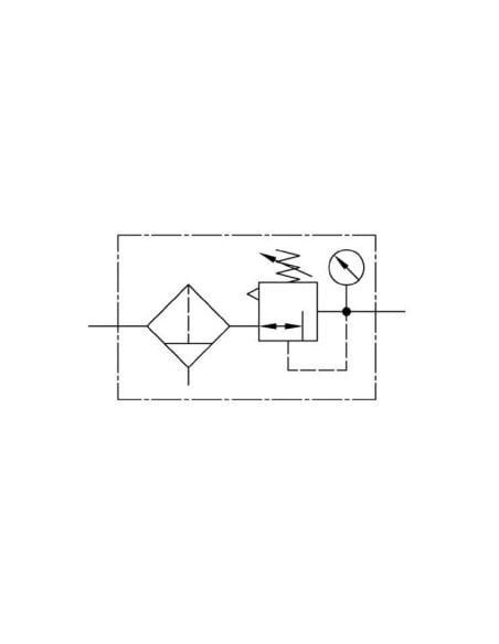 Zaworo-filtr G1/4 seria Futura mini 0,5-8 bar | Pneumatyka | Eshop Dopak | Wszystko dla Przemysłu