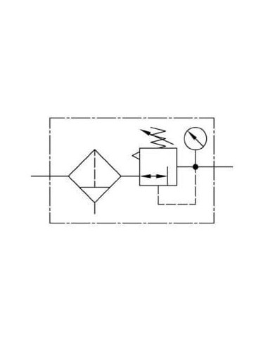Zaworo-filtr G1/4, aut. zrzut seria Futura mini 0,1-4 bar | Pneumatyka | Eshop Dopak | Wszystko dla Przemysłu