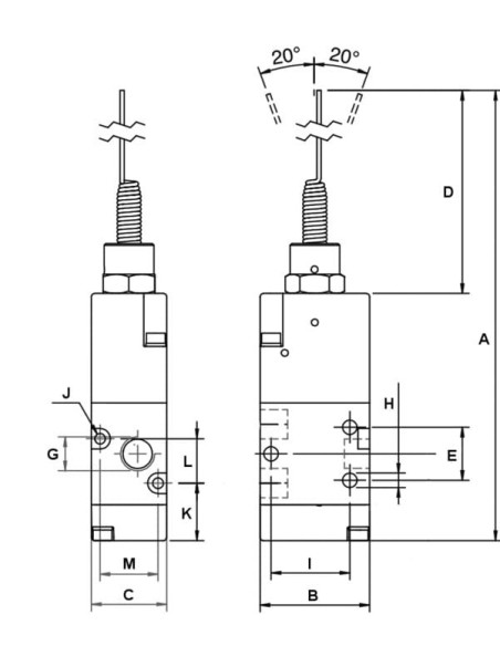 Zawór 3/2 NC, G1/8 z antenką EX | Pneumatyka | Eshop Dopak | Wszystko dla Przemysłu