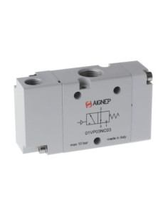 Zawór rozdzielający pneumatyczny 3/2 G 1/2 NC, monostabilny, ATEX | Pneumatyka | Eshop Dopak | Wszystko dla Przemysłu