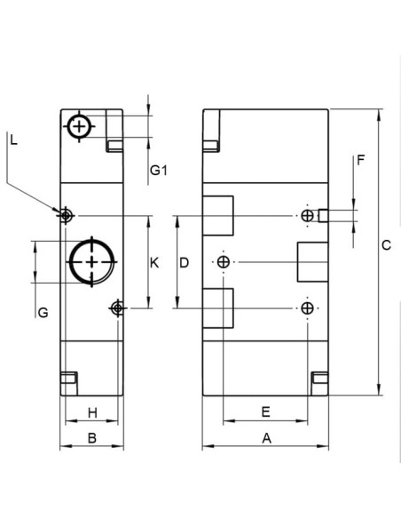 Zawór rozdzielający pneumatyczny 3/2 G 1/2 NC, monostabilny, ATEX | Pneumatyka | Eshop Dopak | Wszystko dla Przemysłu