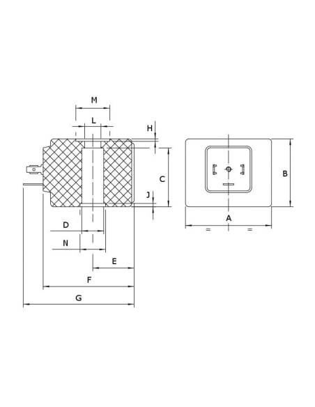 Cewka do zaworu elektromagnetycznego ODE 24V AC, 13 mm, 14W | Pneumatyka | Eshop Dopak | Wszystko dla Przemysłu
