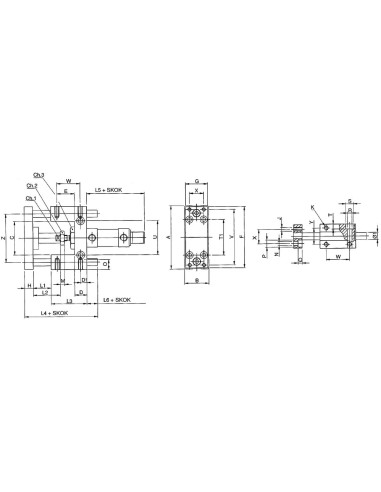 Prowadnik typu C D25x250 | Pneumatyka | Eshop Dopak | Wszystko dla Przemysłu