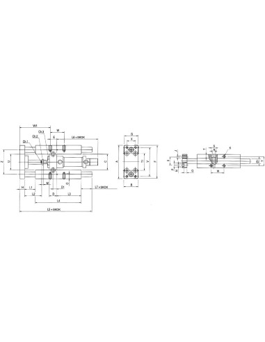 Prowadnik do siłownika ISO D20x30 łożyska ślizgowe, typ H | Pneumatyka | Eshop Dopak | Wszystko dla Przemysłu
