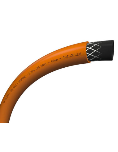 Wąż z tworzywa GPL do gazów palnych fi 10x17 mm, 20 bar, pomarańczowy, ISO 3821, EN559 | Pneumatyka | Eshop Dopak | Wszystko dla