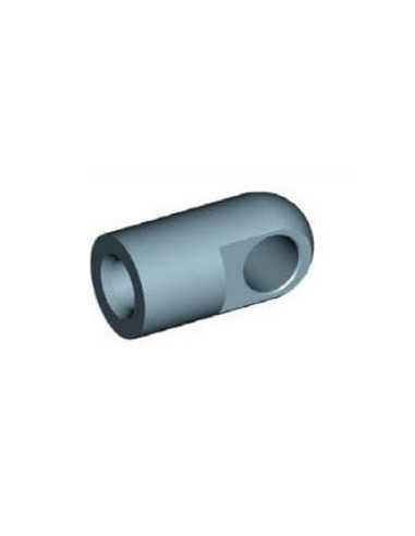Mocowanie sprężyny gazowej z gwintem M8 ucho fi 8,1 mm, długość 20 mm | Mechanika Przemysłowa | Sklep Eshop Dopak
