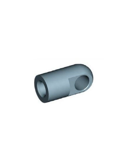 Mocowanie sprężyny gazowej z gwintem M8 ucho fi 8,1 mm, długość 20 mm | Mechanika Przemysłowa | Sklep Eshop Dopak