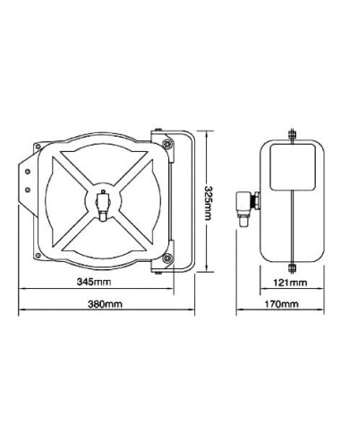 Zwijacz pneumatyczny HR04 fi 8x12 mm, L  15 m, 15 bar, G 1/4 GZ/GZ | Pneumatyka | Eshop Dopak | Wszystko dla Przemysłu