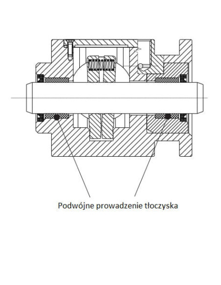 Jednostka zaciskowa na tłoczysko 12, do siłownika pneumatycznego D32, montaż zewnętrzny | Pneumatyka | Eshop Dopak | Wszystko dl