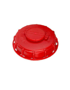 Zaślepka IBC z odpowietrzeniem gwint wew.DN150 mm, czerwona | Przewody i Złącza | Eshop Dopak | Wszystko dla Przemysłu