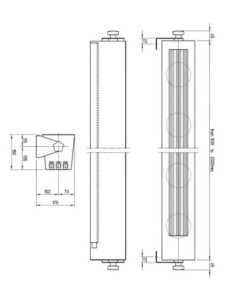 Wentylator jonizacyjny o wysokiej wydajności 750 mm, 1500 mm, dla większych powierzchni | Pneumatyka | Eshop Dopak | Wszystko dl 2