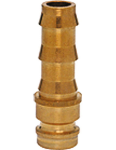 Króciec do form wtryskowych DN9 typ HASCO, do węża Push-Lock fi 13 mm, bez zaworu